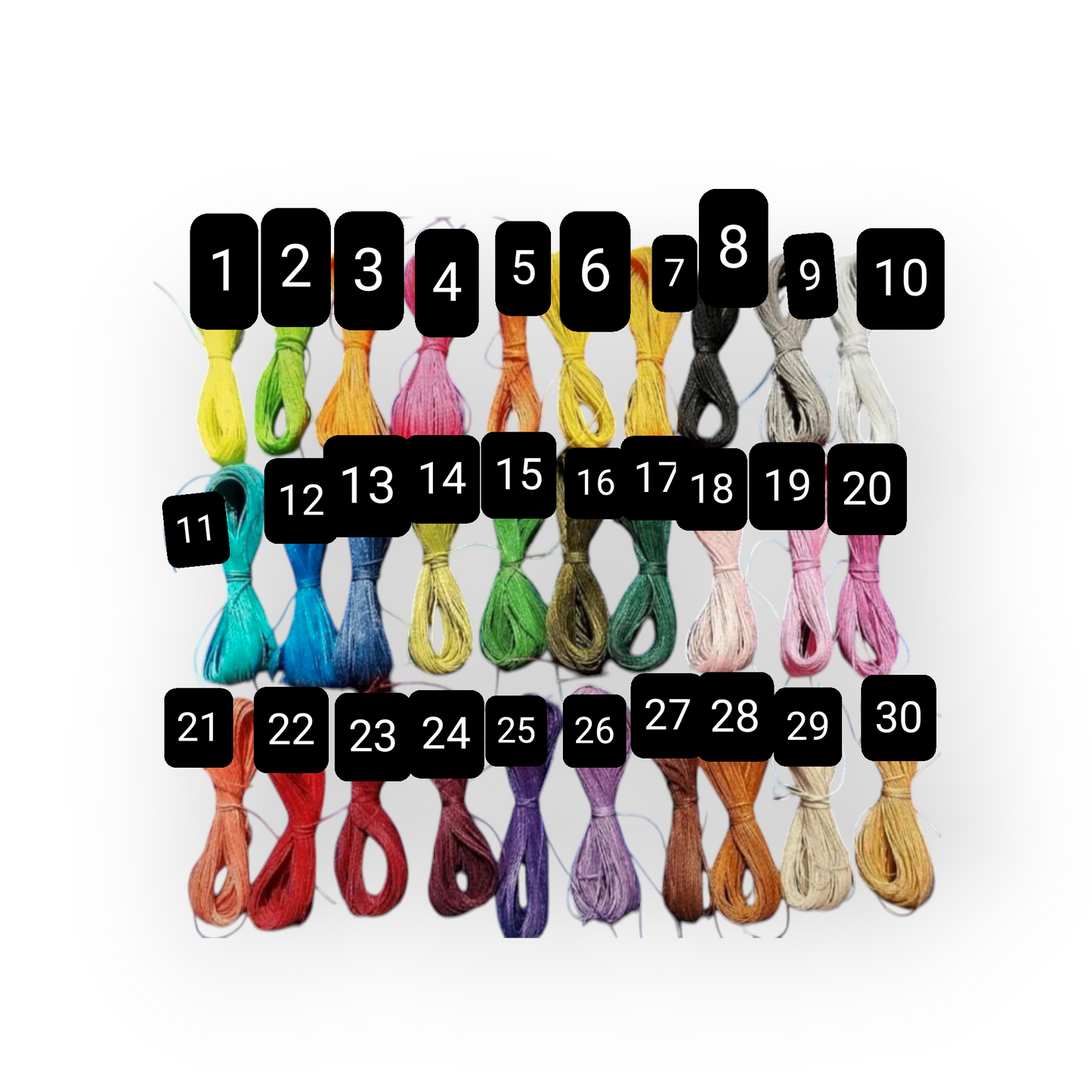 Pulsera macrame minerales