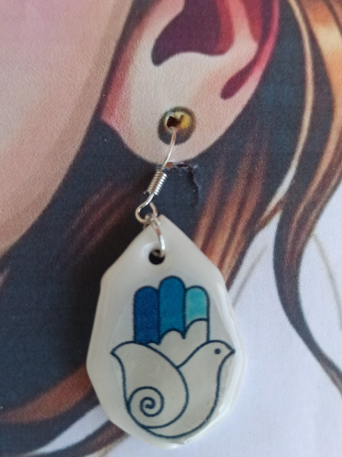 Pendientes hamsa
