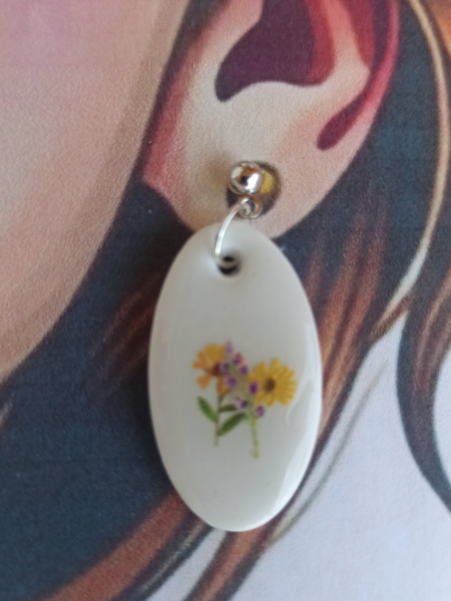 Pendientes florecillas