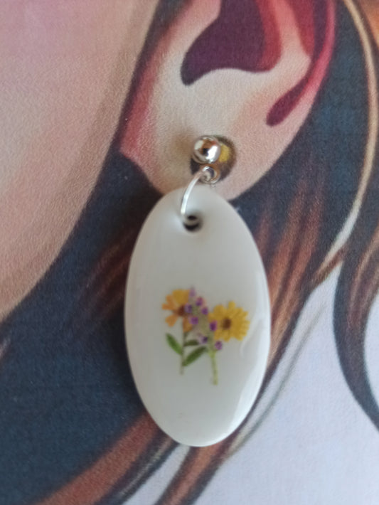 Pendientes florecillas
