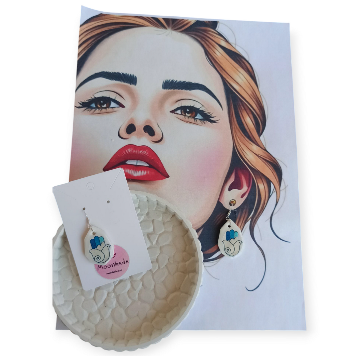 Pendientes hamsa