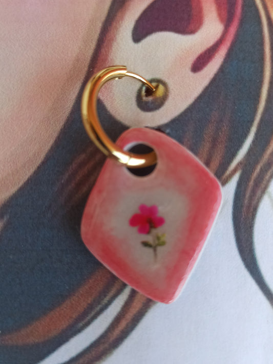 Pendientes florecilla